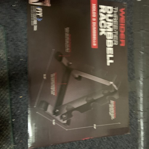Weider three tier dumbell rack - dumbell,