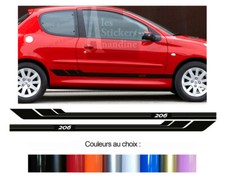 2 X BANDES RACING DAMIERS POUR