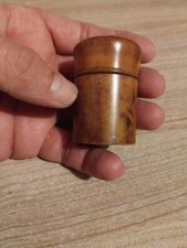 Encrier de voyage complet,en buis