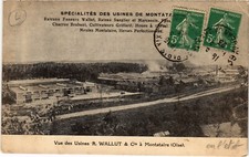 CPA AK Vue des Usines R. Wallut & Cie a MONTATAIRE (259751)