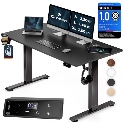 Bureau électrique réglable