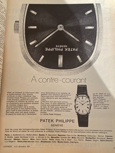 Vintage advertising patek - vintage,