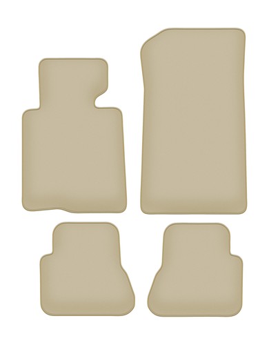 Tapis sol velours beige - velours,