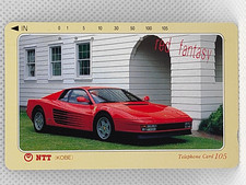 Red Fantasy Ferrari Testarossa