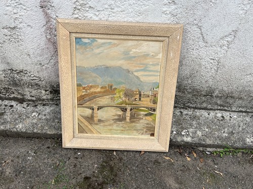Tableau paysage isère - paysage,