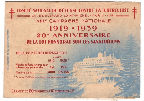 Carnet timbre contre la - timbre,