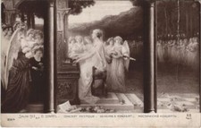 CPA AK E. SONREL Concert Mystique Salon de Paris (378955)