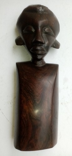 Buste homme africain ebene - africain,