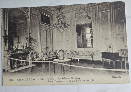 Cpa versailles petit - petit, trianon