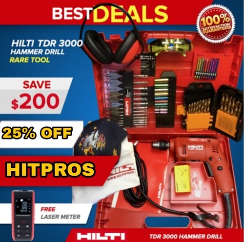 Hilti tdr 3000 hammer drill - hilti,