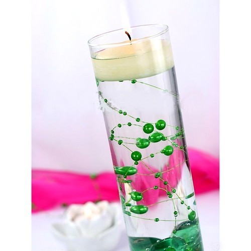 Guirlande perle vert - guirlande,