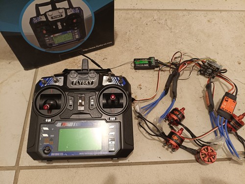 Flysky avec moteur dji - avec,