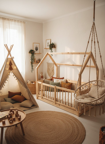 Lit cabane montessori premium - montessori,