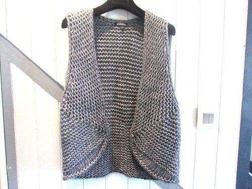 Gilet sans manches - , en