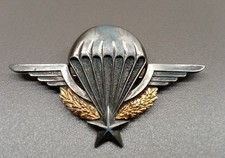 INSIGNE BREVET PARACHUTISTE DELSART 29 R DU GENERAL LECLERC À SENS 89100  RARE! 