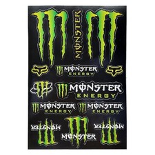 Autocollants / Stickers modélisme RC MONSTER ENERGY