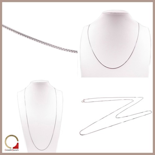 Collier argent chaîne - en,