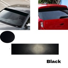 Universel Noir Brillant Soleil Bande Voiture Van Pare-Brise Sunstrip 140X 20CM /