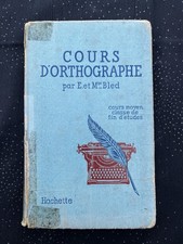 Ancien Livre Scolaire Bled