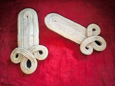 Épaulettes trèfles blanc