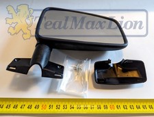 Rétroviseur extérieur droit noir (glace bombée) Peugeot 104 M1982->