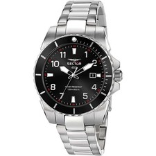 Montre Homme SECTOR 450 R3253276009 Acier Inoxydable Noir Sub 100mt