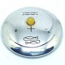 PACO RABANNE XS PARFUM SOLIDE CONCRETE PLEIN SANS BOITE 48mm ARGENT TRES RARE