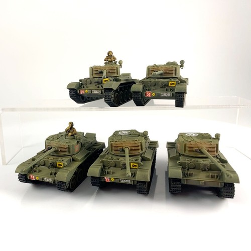 Tank ww2 plastique - x5,