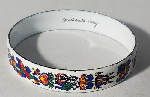 Vtg enameled michaela - vtg,