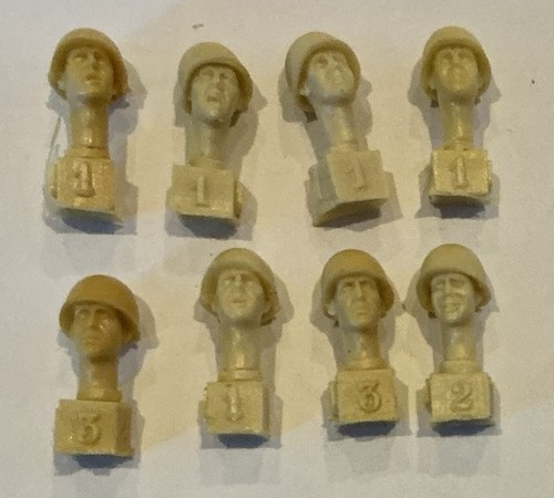 Lot têtes hornet résine - têtes,