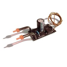 KIT MONTE ECLAIRAGE FIN DE CONVOI LEDS ROUGES 2MM - HO - NEUF