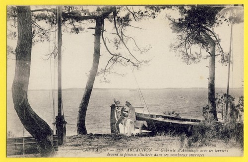 Rare arcachon ecrivain - rare,
