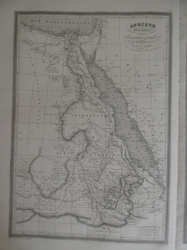 Carte issue atlas geographie