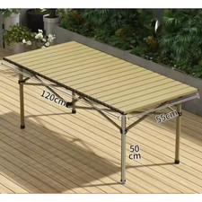 table de camping pliante aluminium. Camping -car très pratique.120x55x50cm Table