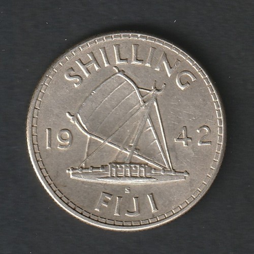 Ww2 shilling argent fidji - ww2,, argent,