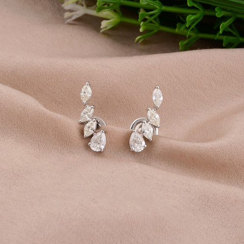 Poire marquise diamant - si,