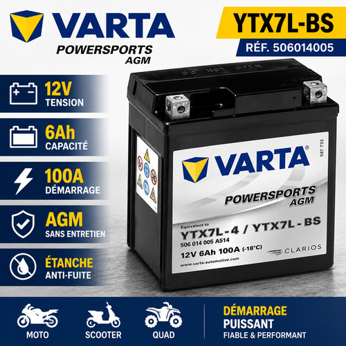 Batterie moto varta - moto,