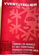 catalogue yvert et Tellier