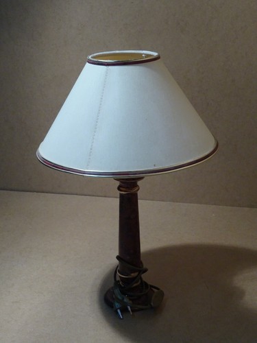 Lampe céramique avec - , abat