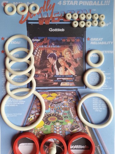 Flipper gottlieb deadly weapon - gottlieb-deadly,