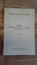 l'eau problème vital de la