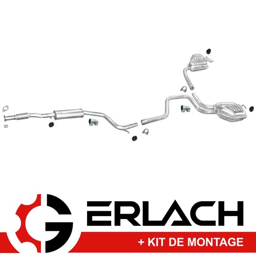 Echappement silencieux pour