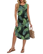 Robe d'été Mi Longue Femme