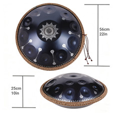 Handpan Blau à 10 notes avec