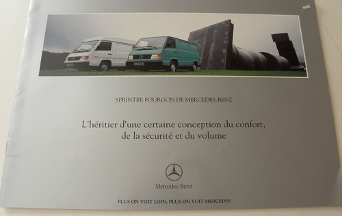 Brochure mercedes fourgon - brochure,