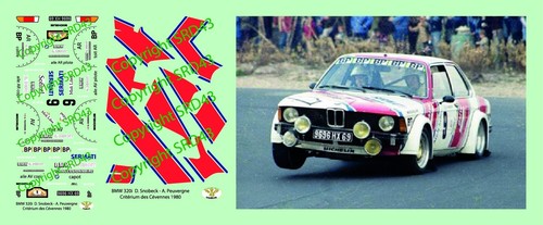 Decals bmw 320i d - decals,