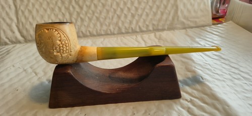 Vintage hand carved - carved, meerschaum