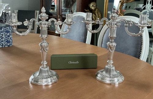 Paire chandeliers - de,
