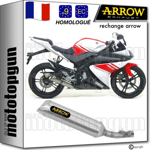 Arrow pot echappement approuve - pot,