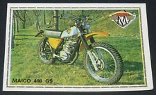 #119 MAÏCO 400 GS ALLEMAGNE PANINI SUPER MOTO 1975